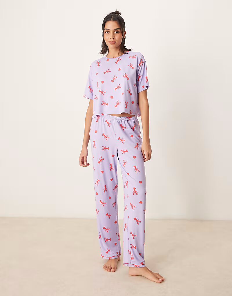 

Брюки Urban Threads coord с принтом в виде лобстера