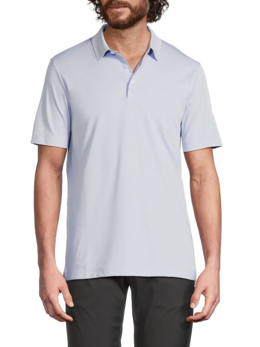 

Однотонная рубашка поло Theory, цвет Olympic