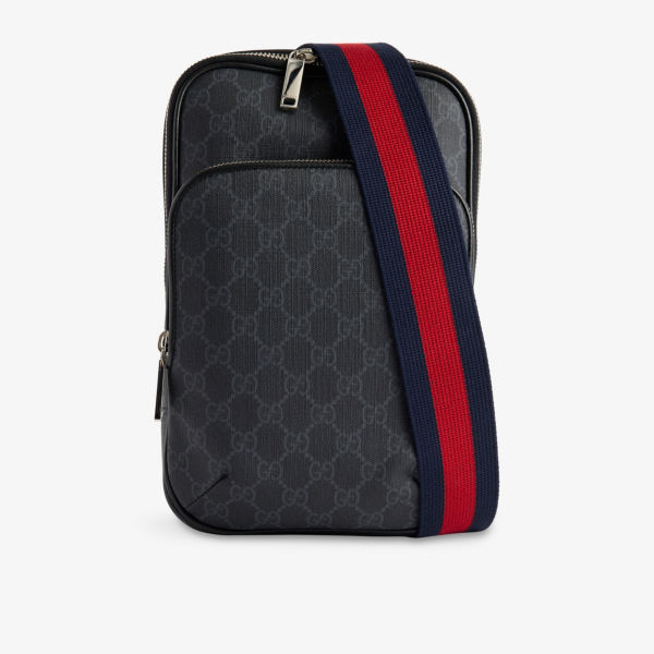 

Сумка Gucci с логотипом, черный