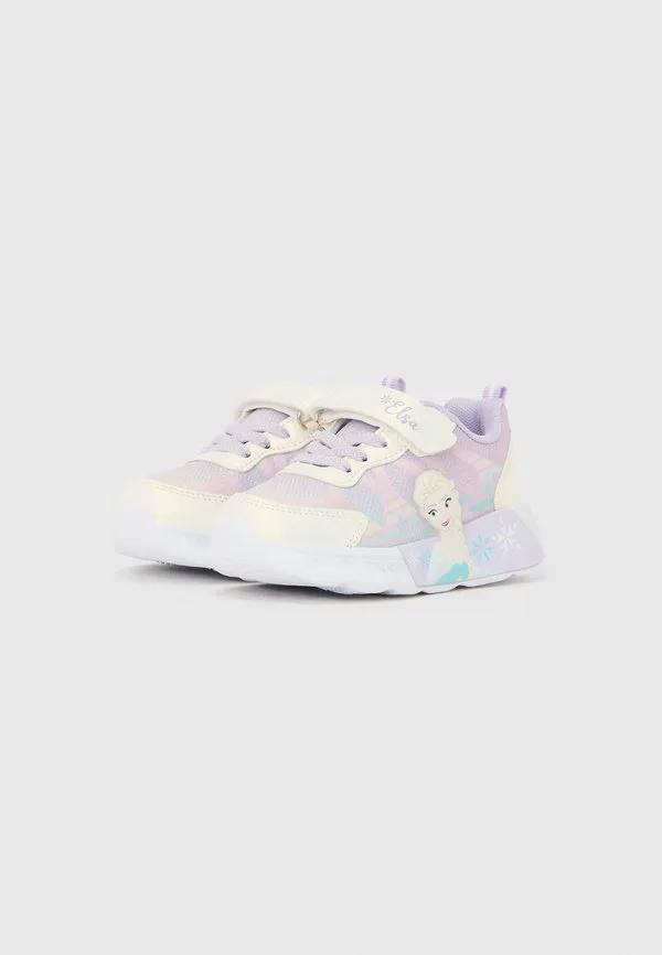 Кроссовки с моргающей эльзой из мультфильма «холодное сердце» Friboo, Lilac — фото 2