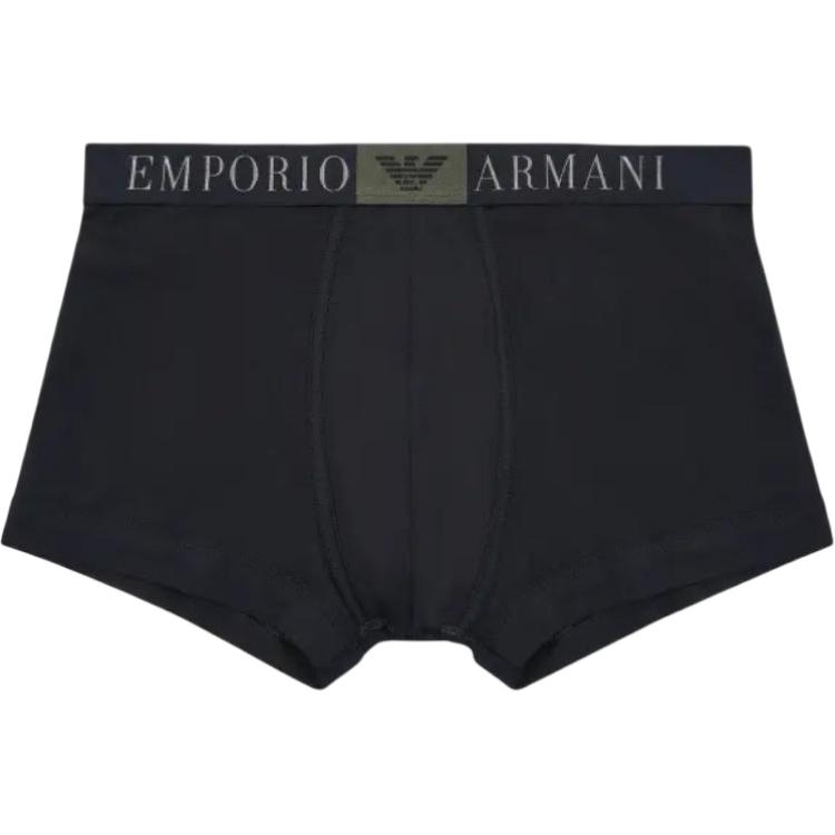 

Трусы-боксеры Asv Box Eagle из органического хлопка EMPORIO ARMANI, черный