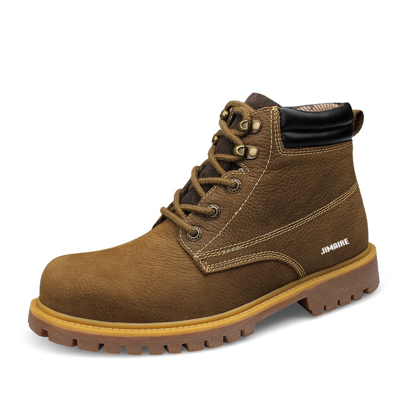 

King Jinmai Кроссовки Мартин унисекс хаки коричневые, цвет Khaki Brown