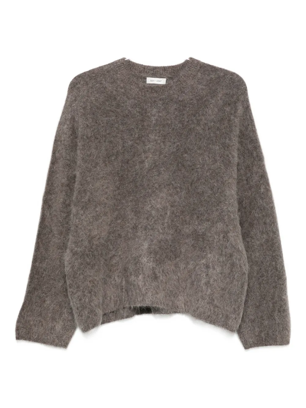 

Джемпер с круглым вырезом Soft Goat, серый