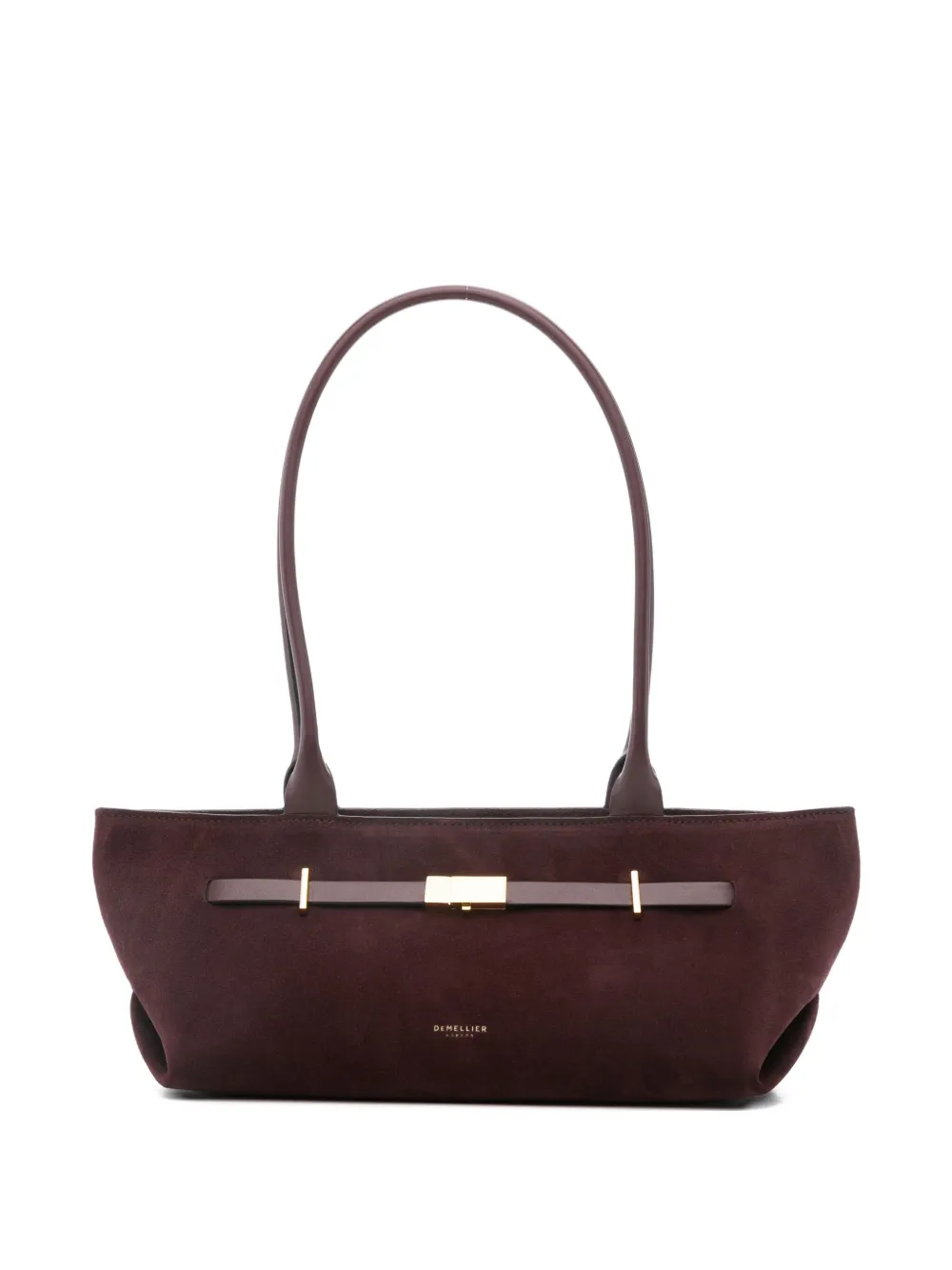 

Сумка на плечо из замши New York DeMellier, красный