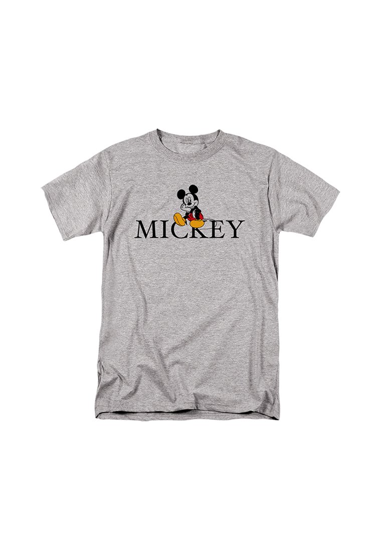

Футболка с принтом MICKEY SITTING Disney, серый