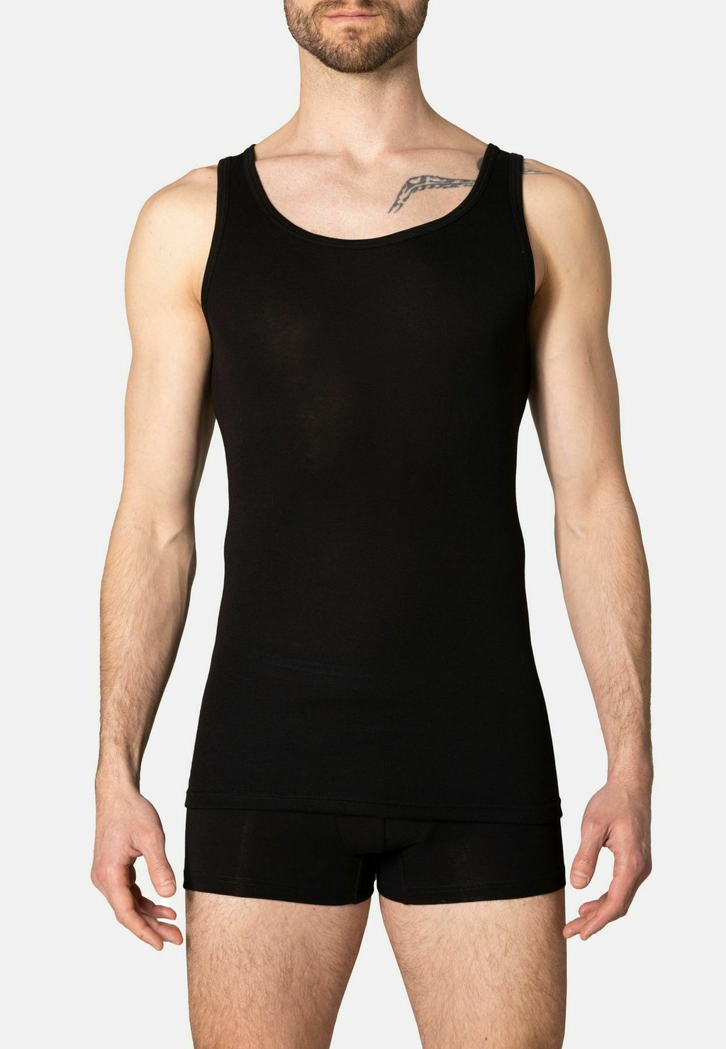 

Нижняя футболка 3ER PACK PIMA HAASIS Bodywear 1919, черный