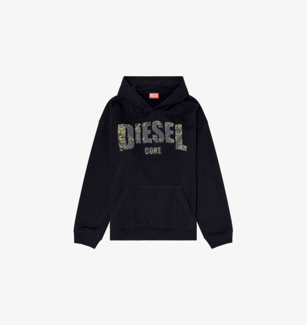 

S-Boxt-Hood-R13 свободная толстовка из хлопковой смеси Diesel, цвет 9xx