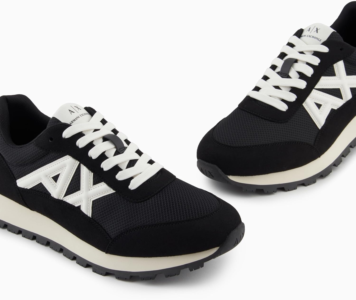 Мужские кроссовки Armani Exchange Drop, белый/черный — фото 2