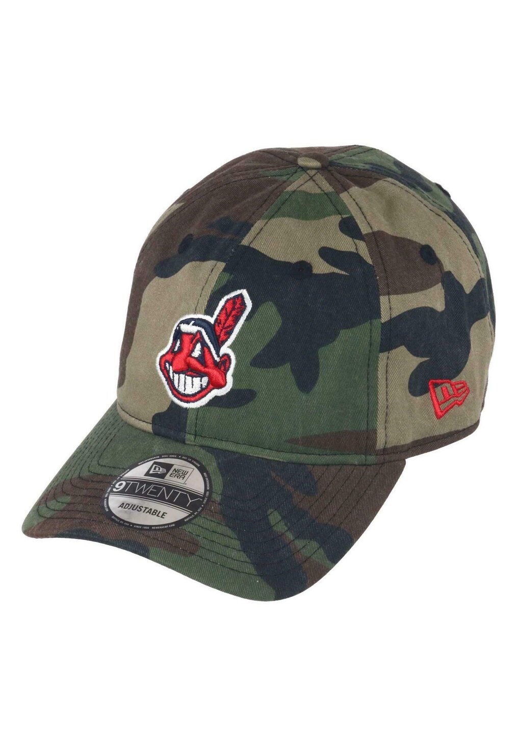 

Бейсболка CLEVELAND INDIANS WOODLAND New Era, цвет grun