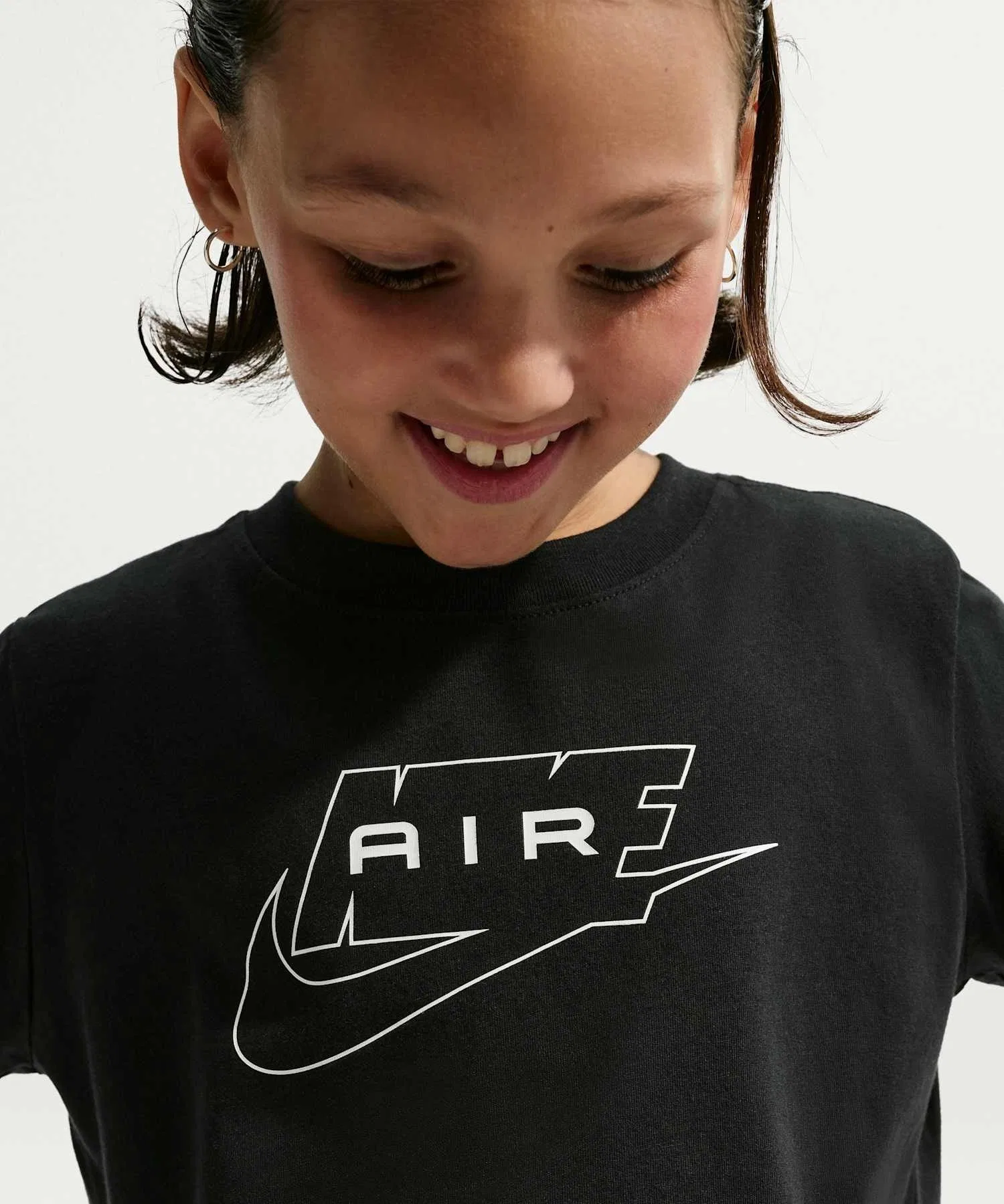 Детская футболка Nike Sportswear Big Kids' T-Shirt II0287-010 — фото 2