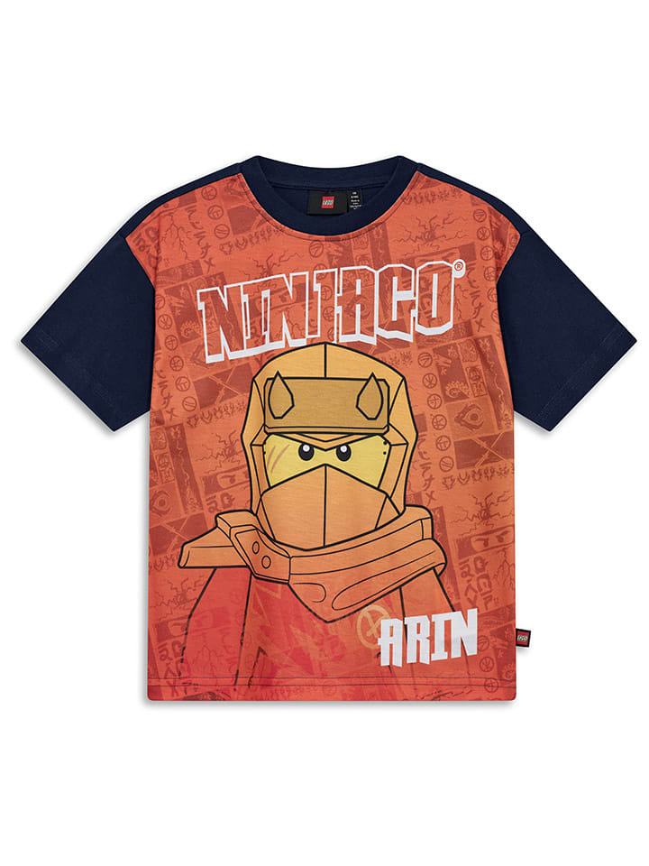 

Футболка LEGO, цвет dunkeblau/orange