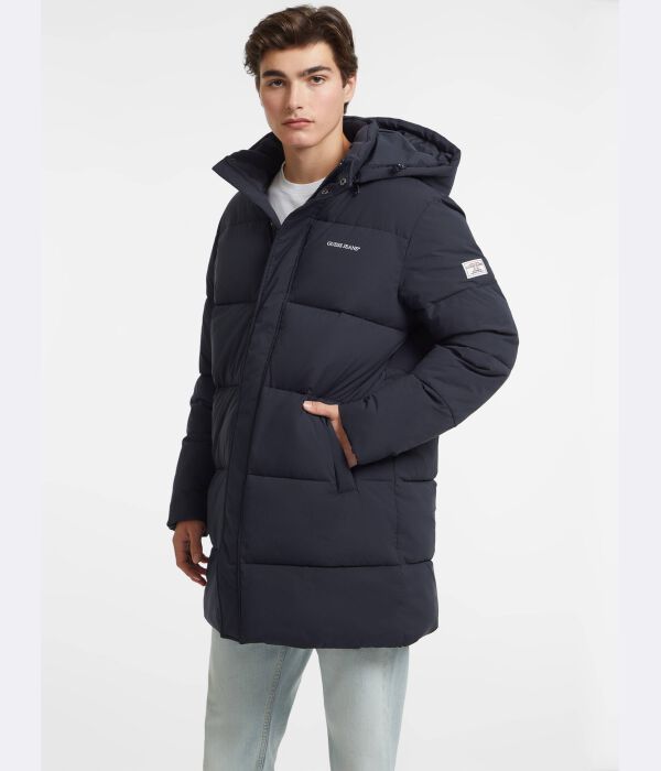 

Пуховик Regular fit Guess Jeans, синий