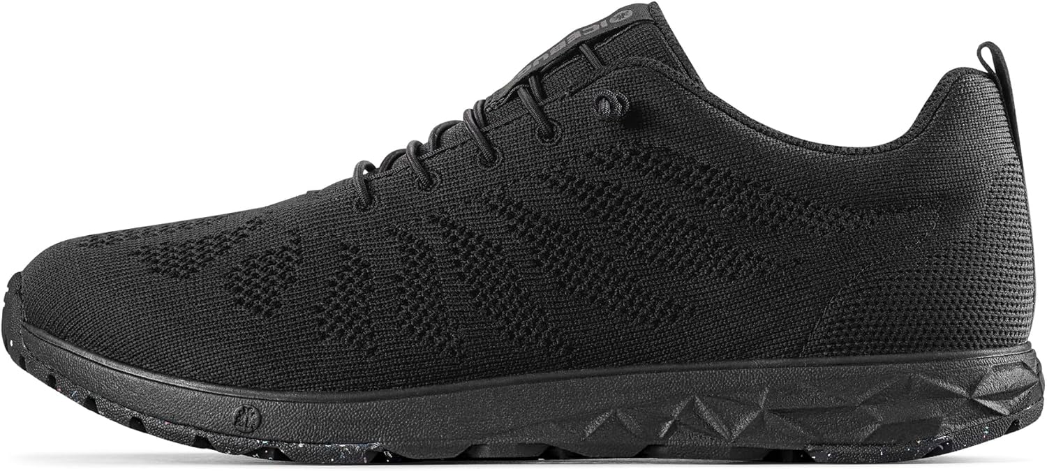 

Icebug Eli RB9X - Легкие летние кроссовки для мужчин и женщин, дышащая сетка, без шнурков, подошва RB9X с высоким сцеплением, скандинавский дизайн, черный