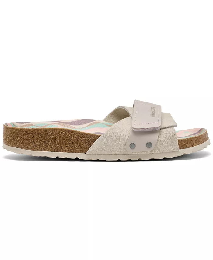 Женские замшевые кожаные сандалии Oita от Finish Line Birkenstock, мультиколор — фото 2