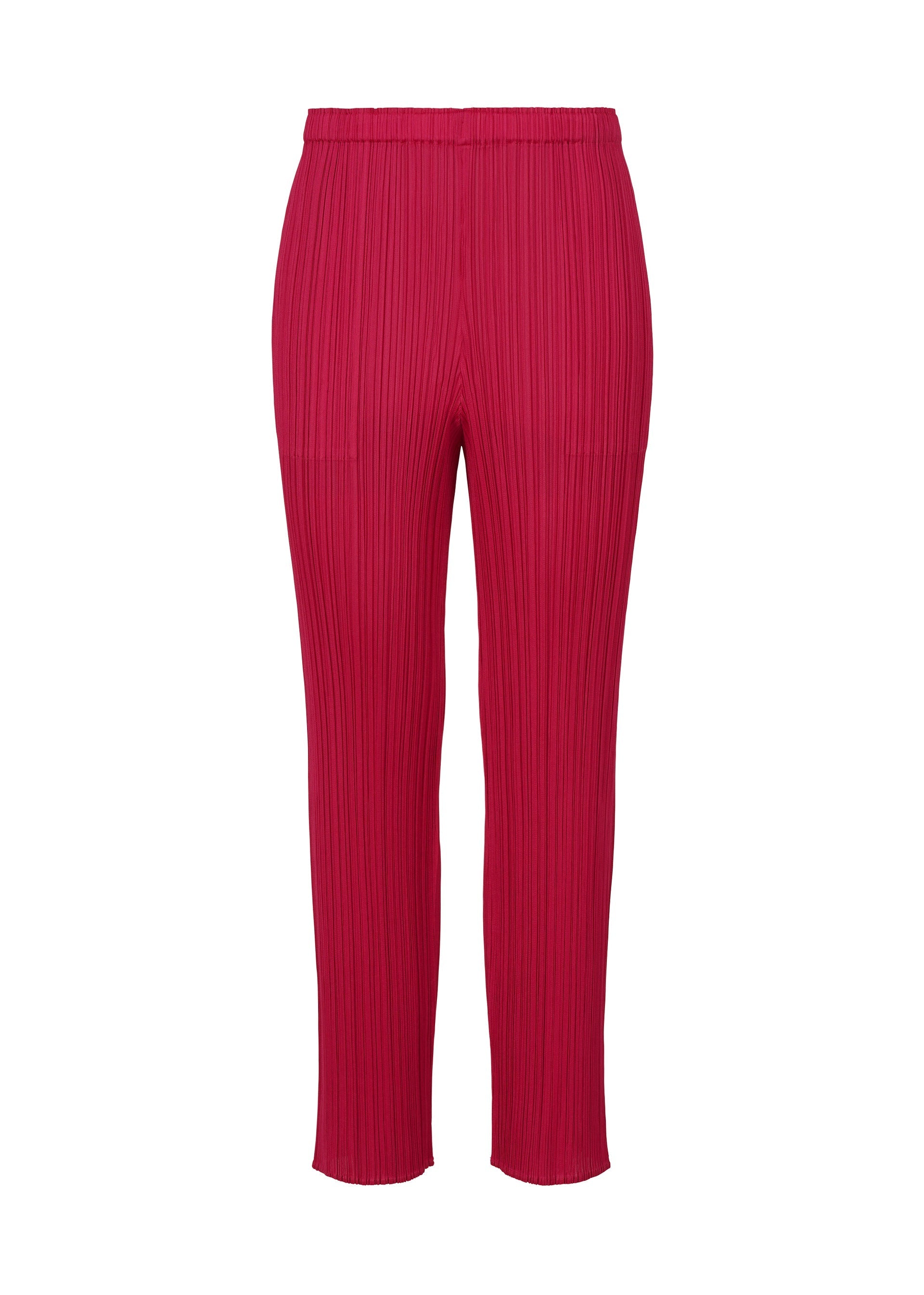 

Брюки new colorful basics 4 Pleats Please Issey Miyake, красный