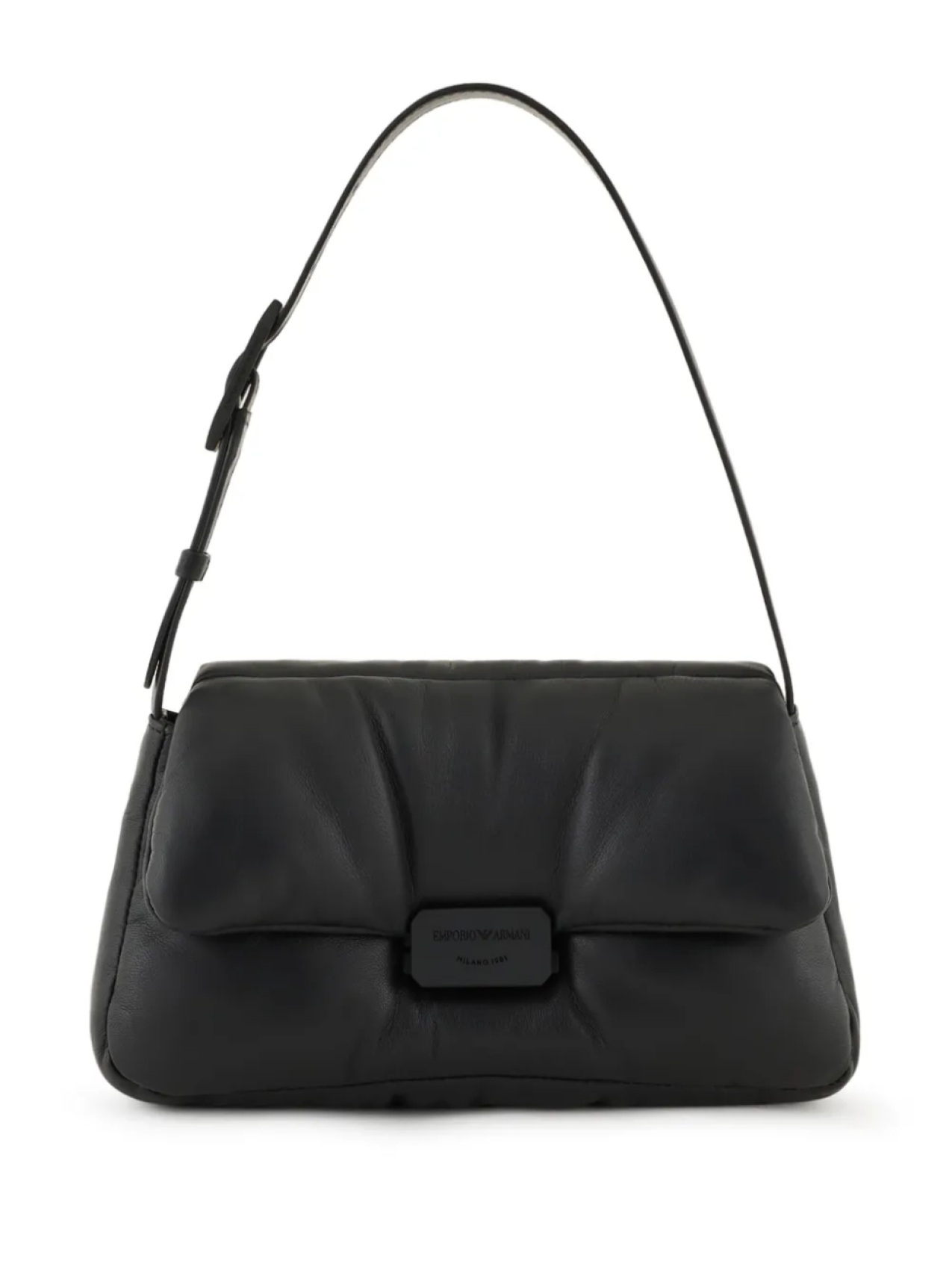 

Сумка на плечо с логотипом Emporio Armani, черный