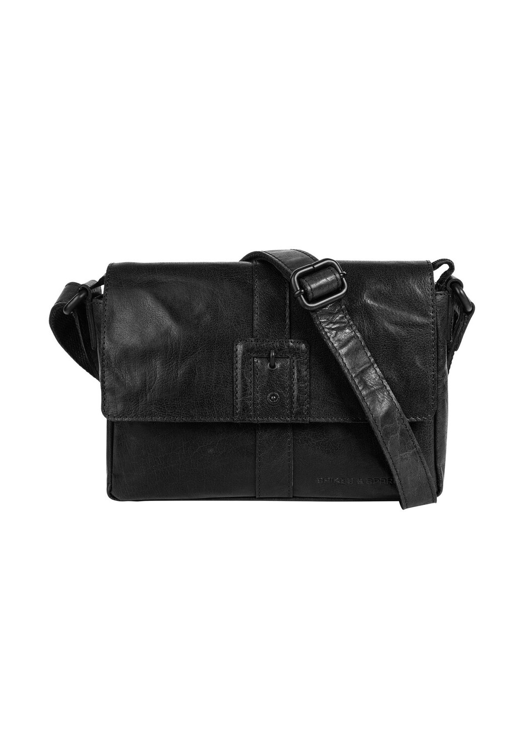 

Сумка через плечо CROSS BODY, натуральная кожа SPIKES & SPARROW, черный