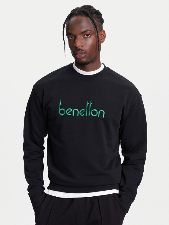 

Толстовка обычного кроя 3FWYU109S United Colors Of Benetton, серый