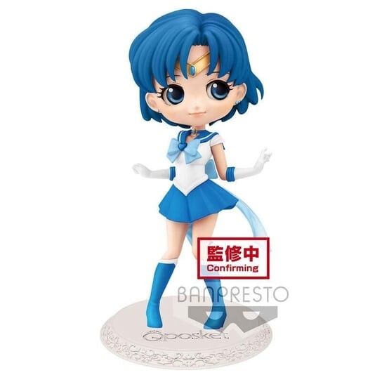 

Banpresto Sailor Moon Eternal The Movie Q Posket Фигурка Сейлор Меркурий Вер. 14 см BANDAI SPIRITS