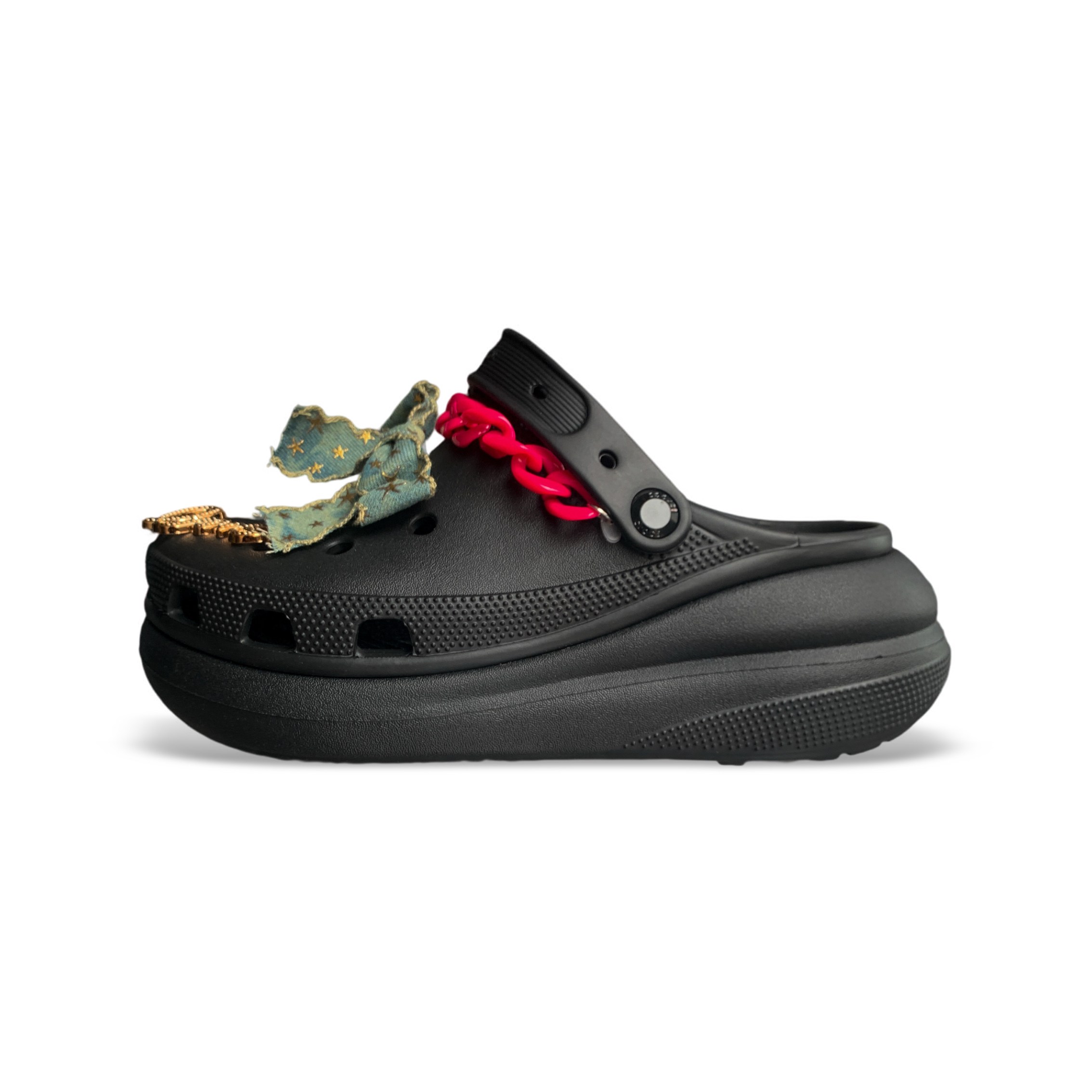 Сабо Carlucci Classic Crush унисекс, черные Crocs, Black