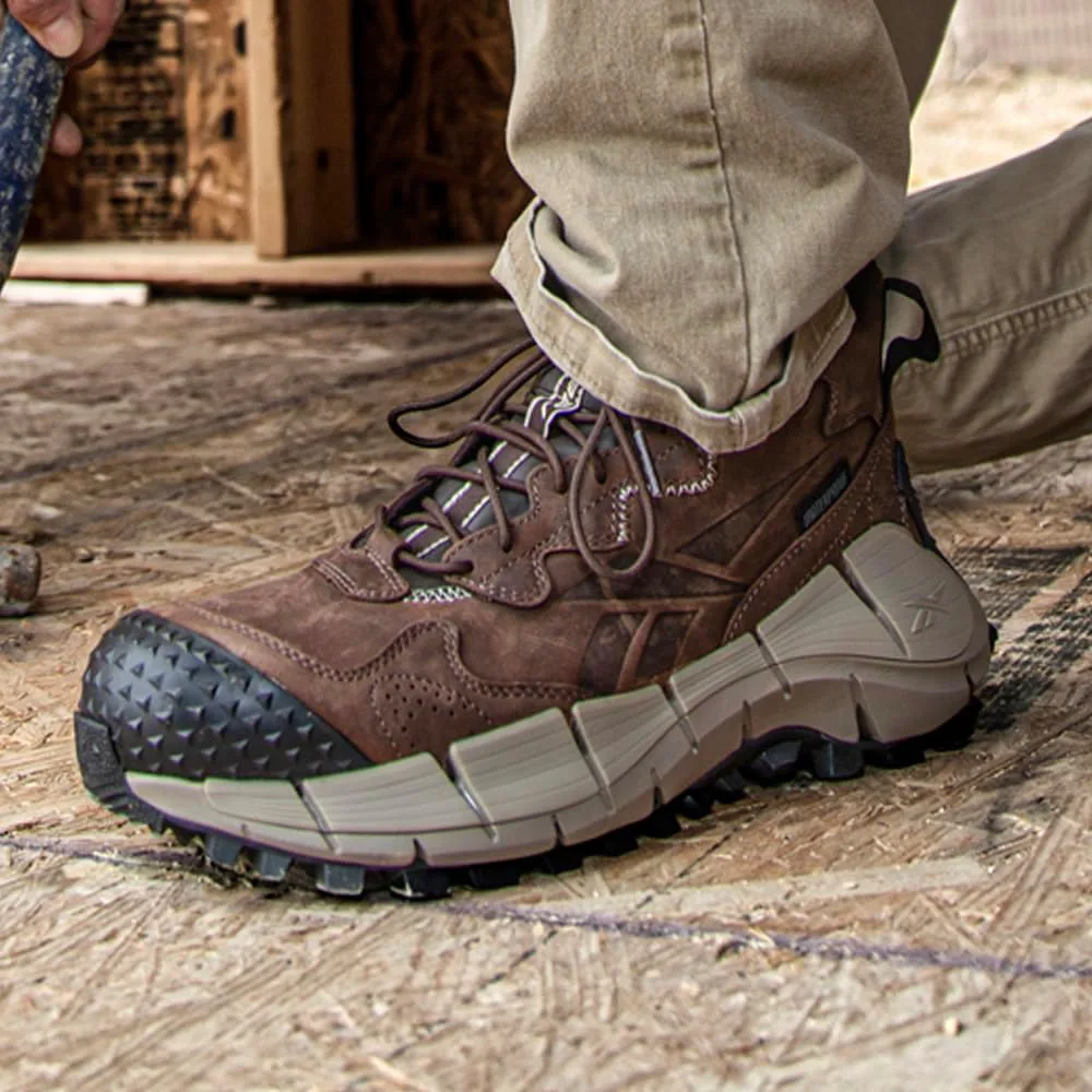 Мужские рабочие ботинки Reebok Work Zig Kinetica Edge II, коричневый — фото 3
