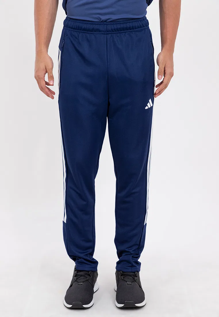 Тренировочные брюки, три полоски, Workout Essentials All-Set 3-Stripes Knit Pants, adidas, черные