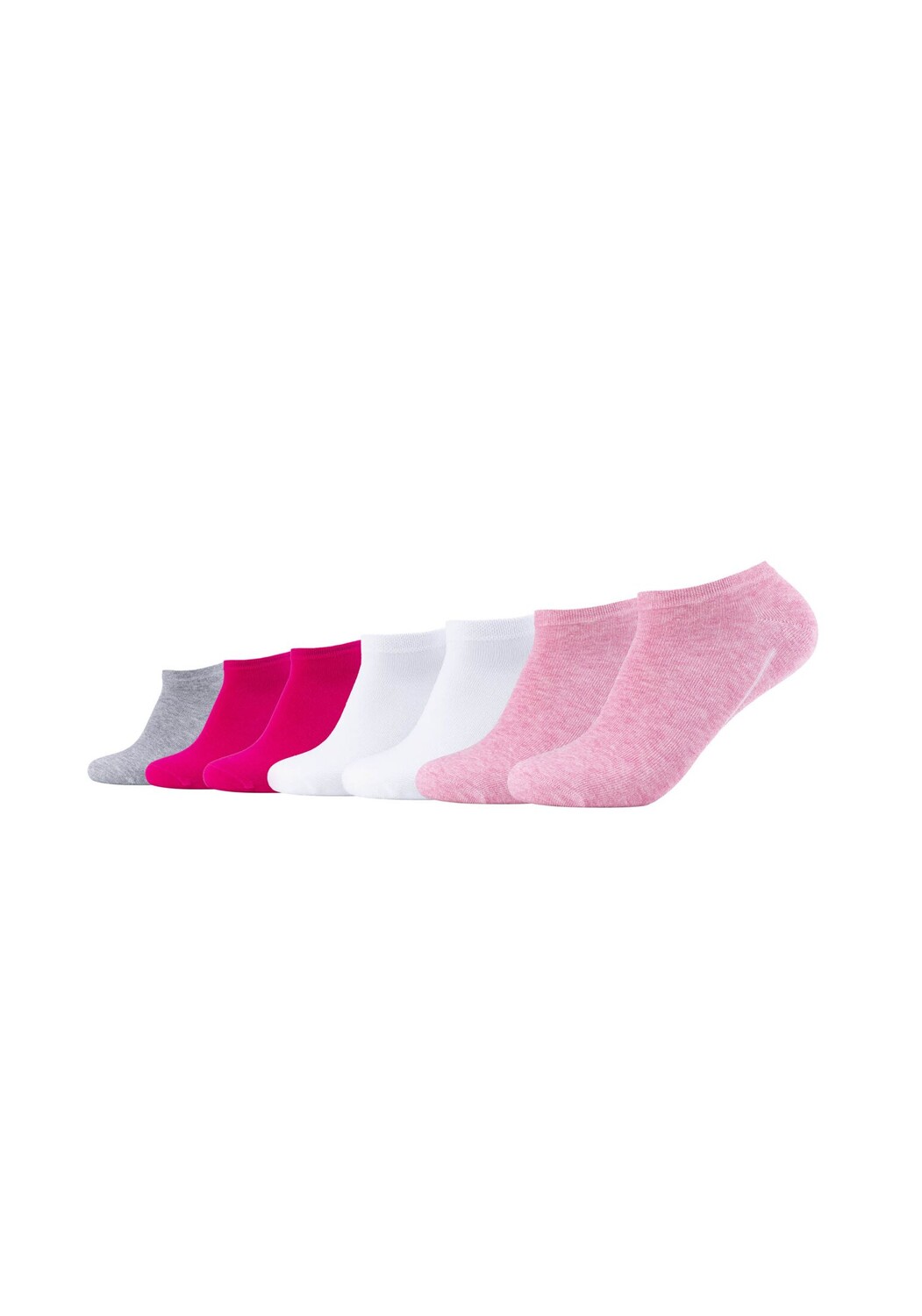 

Носки camano Sneaker 7 шт ca soft, цвет pink mel.