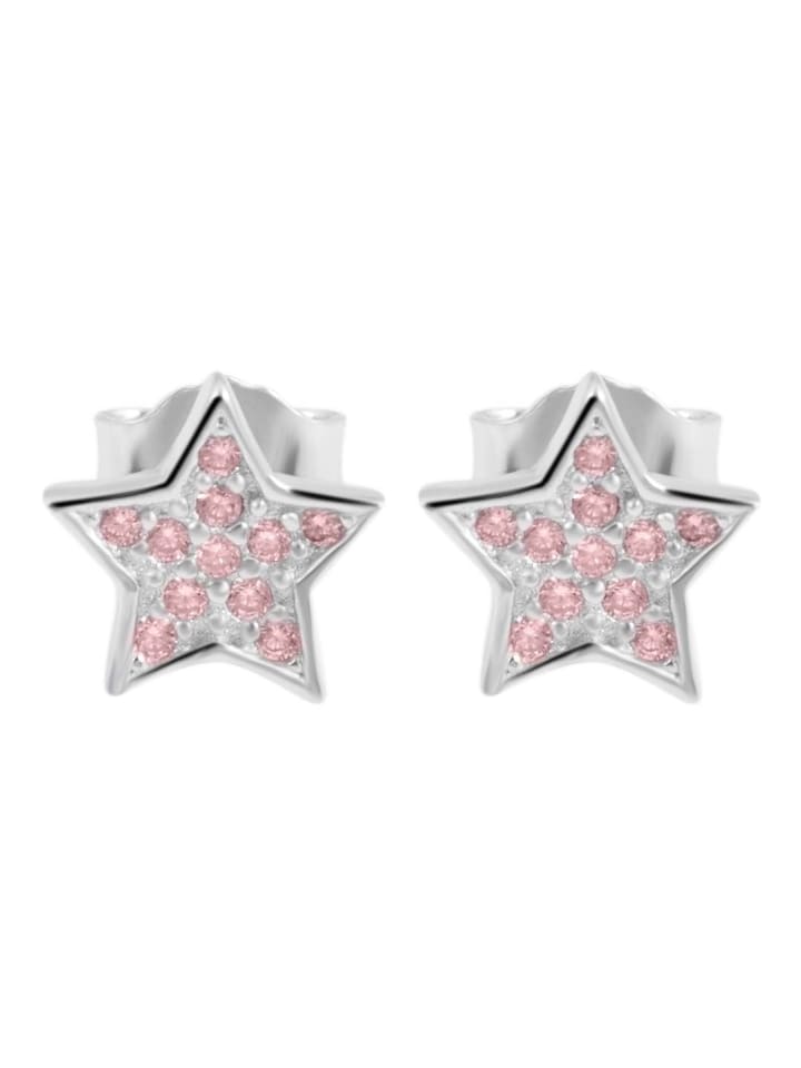 

Adeliás Женские серьги - серьги-гвоздики из серебра 925 пробы с кубическим цирконием в серебряной оправе