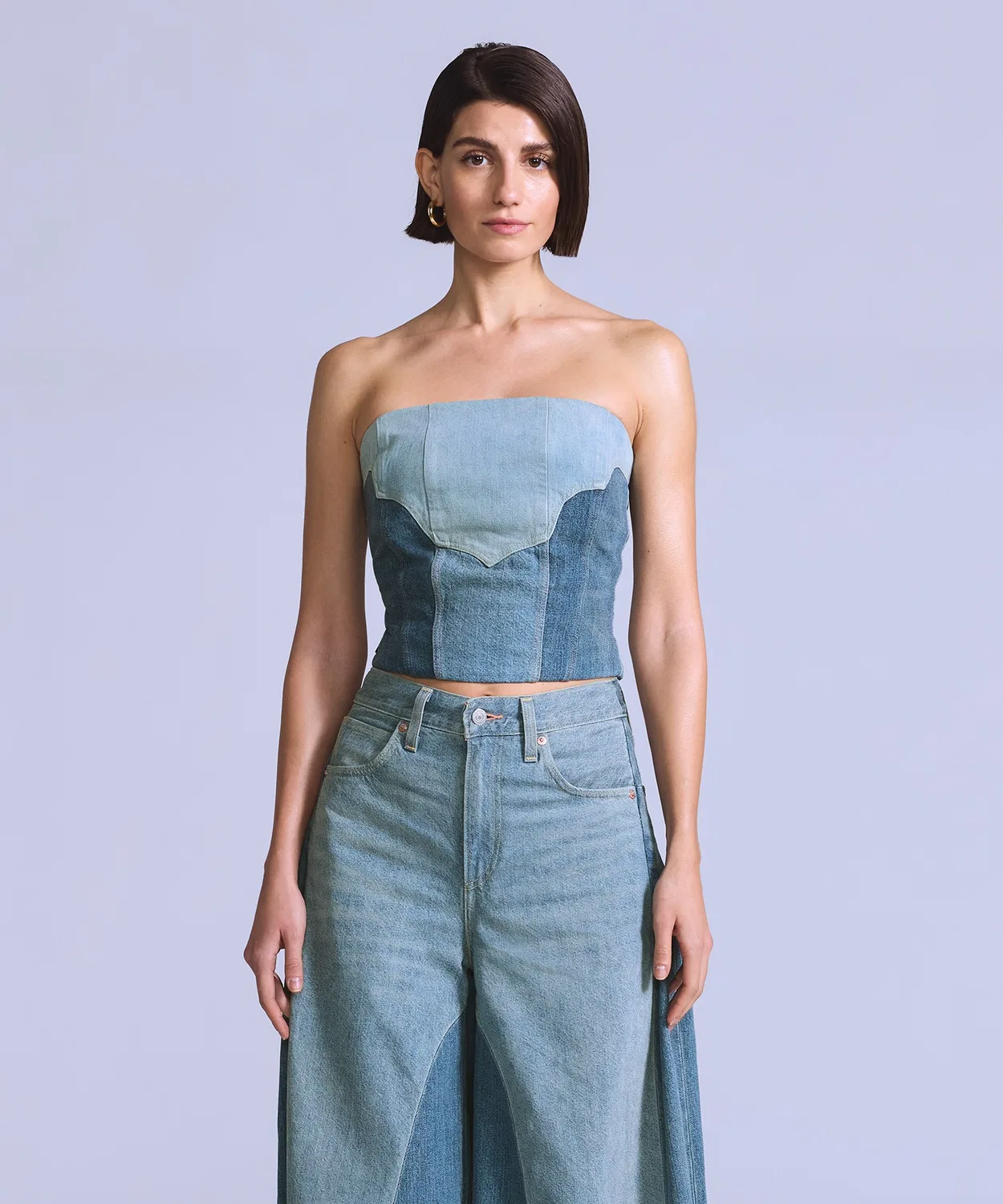 Жилет Levi's BLUETAB ROPER, джинсовый, тёмно-синий