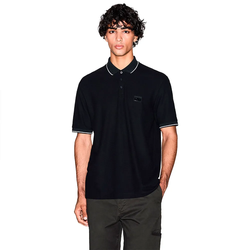 

Поло с коротким рукавом Armani Exchange XM001393_AF16262, черный