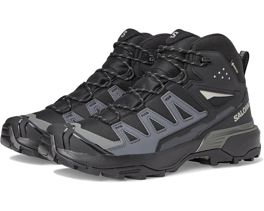 

Походные ботинки Salomon X Ultra 360 Mid GTX, цвет Black/Magnet/Pewter