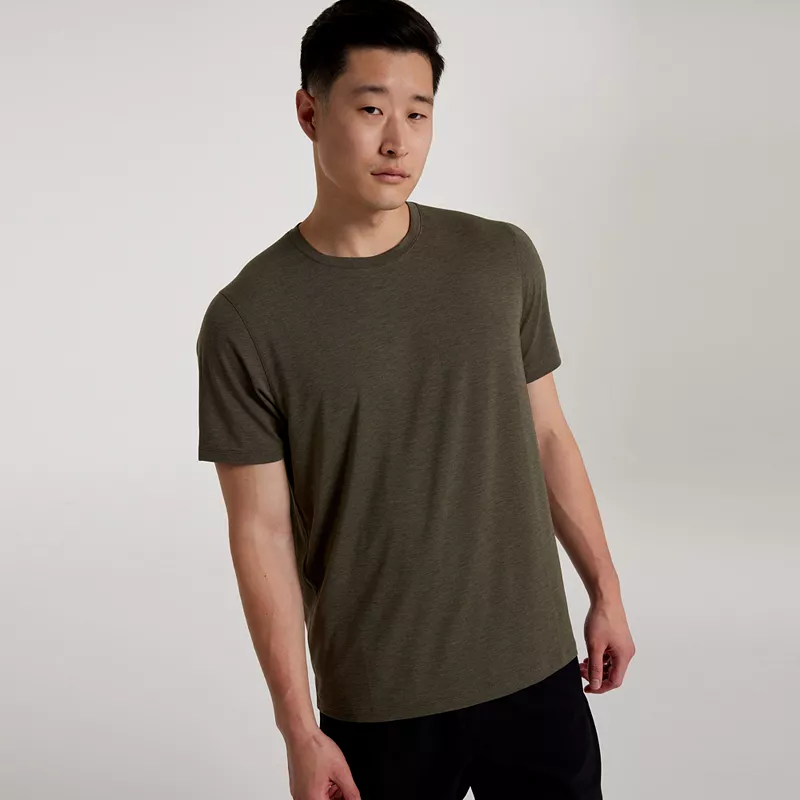 

Мужская футболка VRST Icon с короткими рукавами, цвет Olive Green Heather