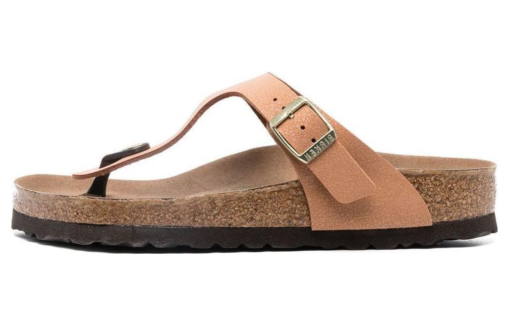 Сандалии Gizeh с пряжками 35 мм Birkenstock, Brown
