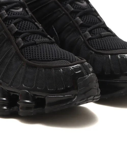 Унисекс кроссовки Nike Shox TL с амортизацией чёрные — фото 4