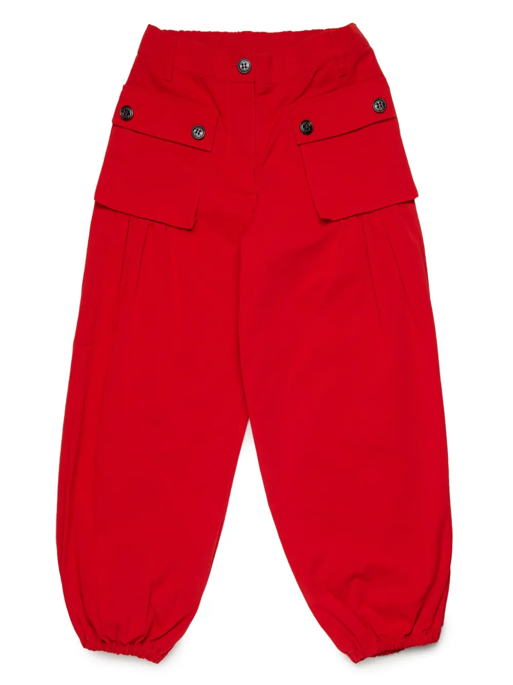 

Зауженные брюки карго MAX&Co. Kids, красный