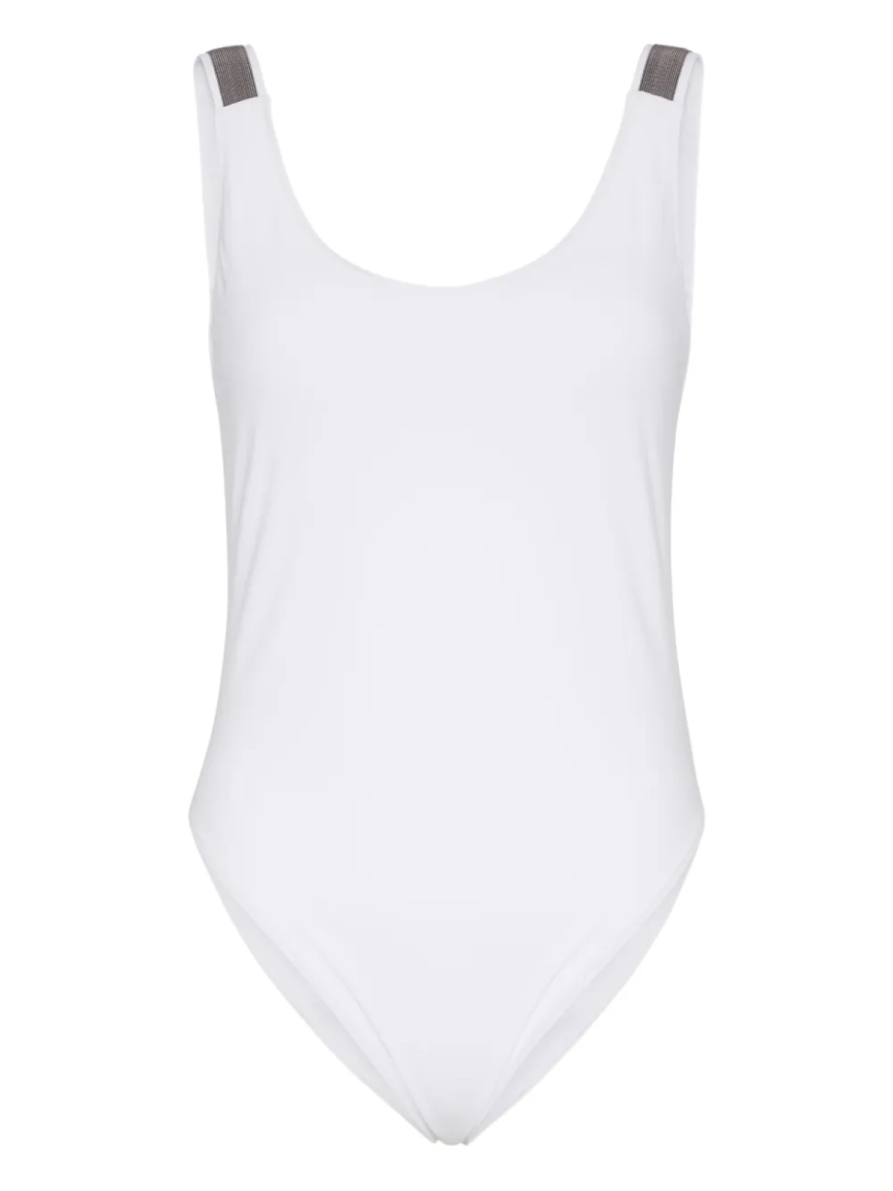 

Купальник Brunello Cucinelli Monili с цепочкой, белый