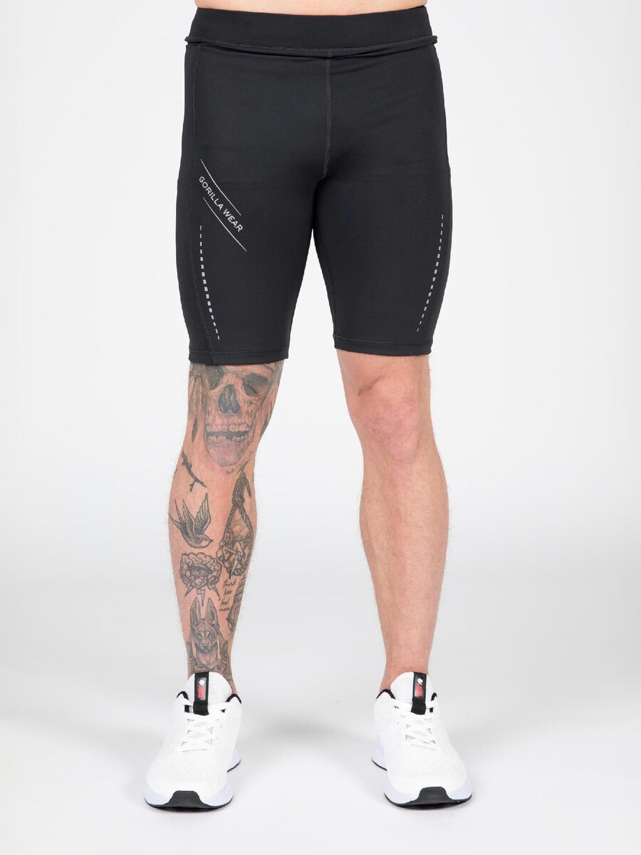 

Узкие спортивные брюки Gorilla Wear, черный