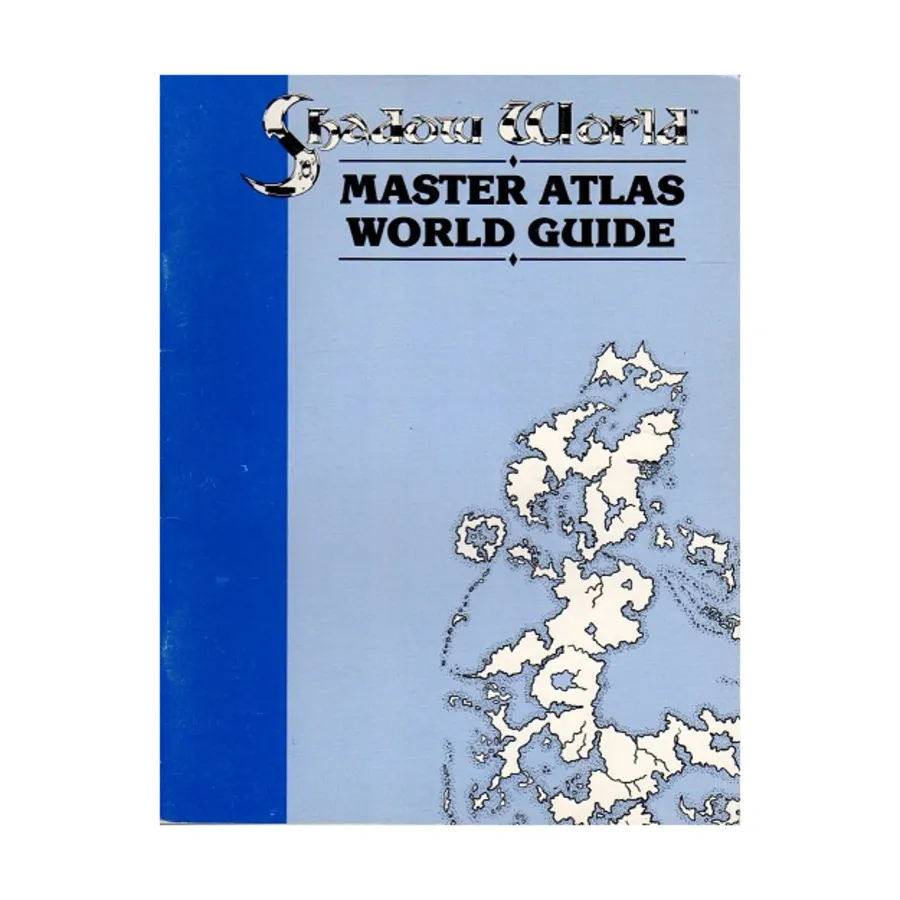 

Master Atlas Book #1 - World Guide, Shadow World (I.C.E.), мягкая обложка
