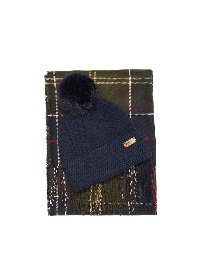 

Комплект шарфов Dover Beanie Hailes Barbour, цвет Classic Tartan