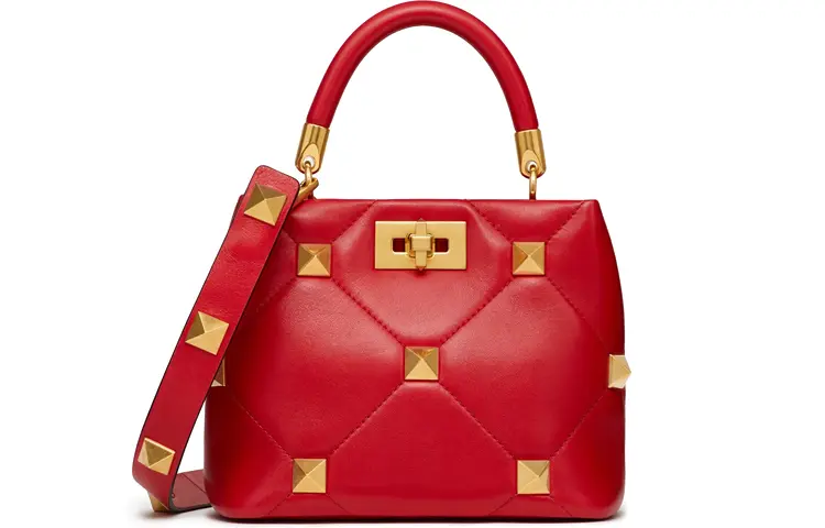 

Valentino Маленькая женская сумка из ламбскина красная