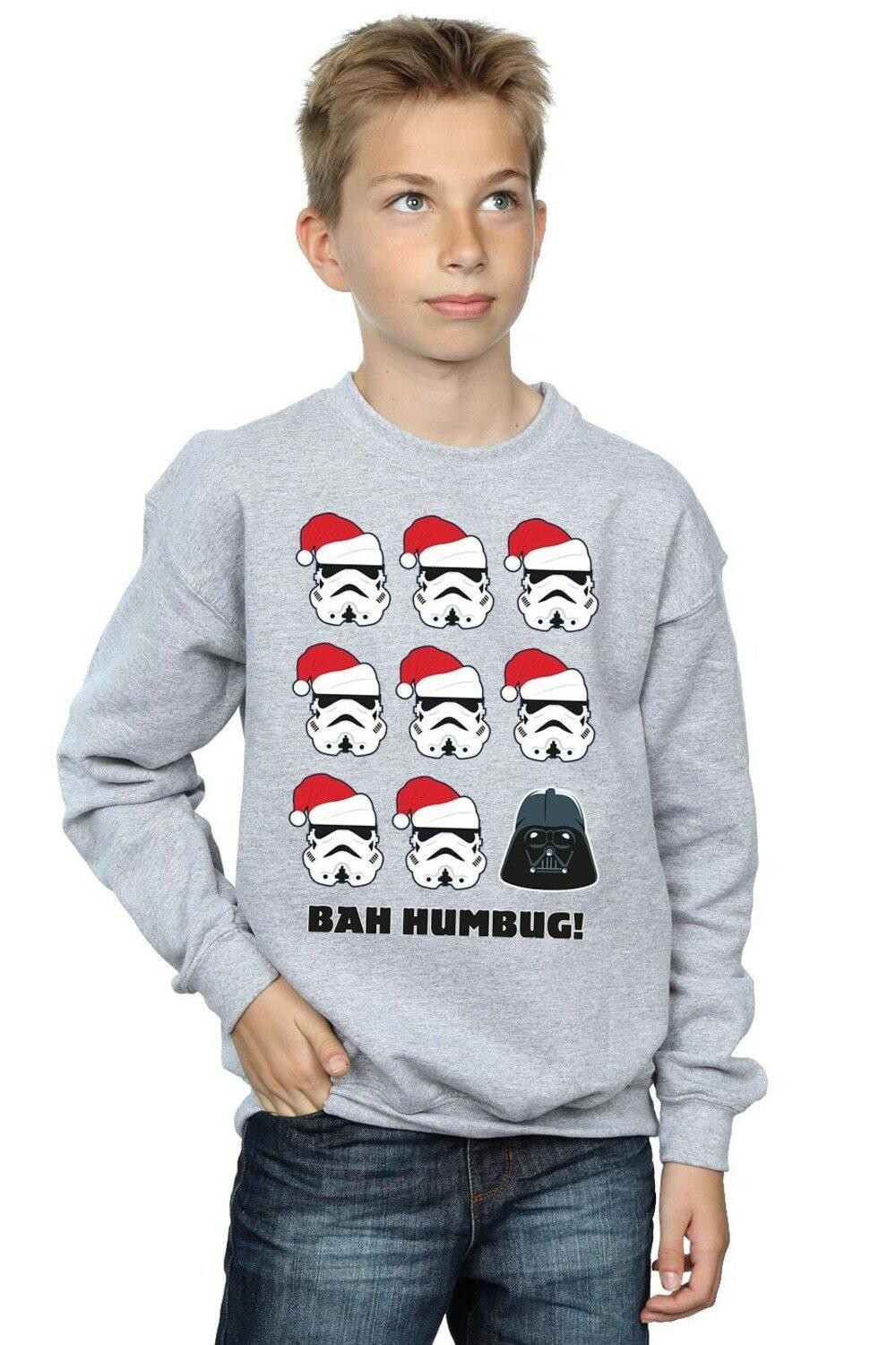 

Рождественский свитер Humbug Star Wars, серый