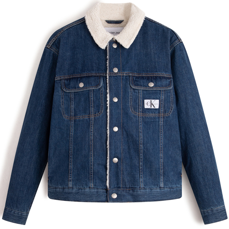 

Calvin Klein Джинсовая куртка мужская, 1A4-Denim Blue