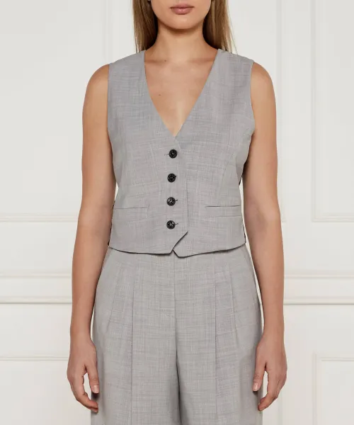 

Жилет Slim fit Marc Cain, серый