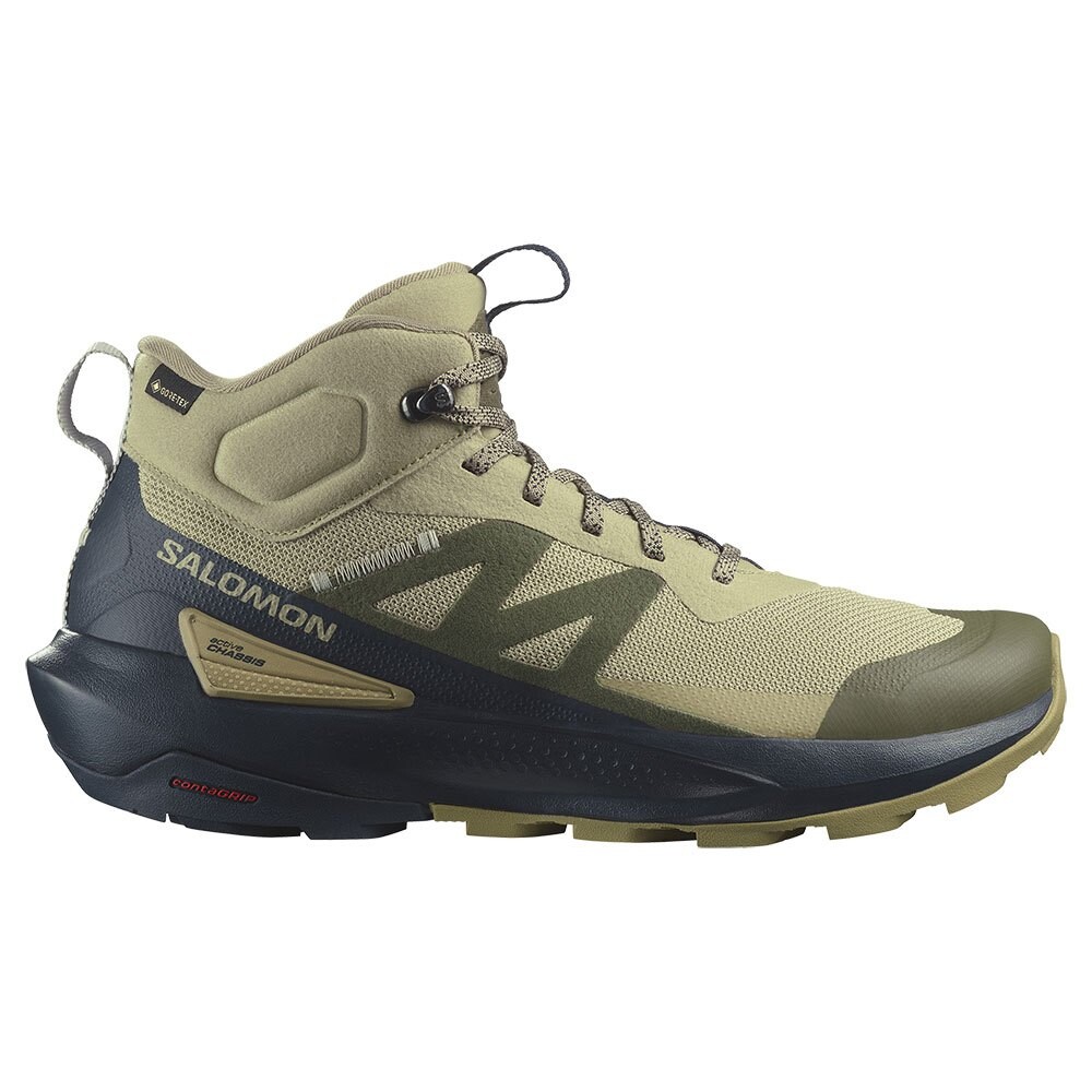 

Походная обувь Salomon Elixir Activ Mid Goretex, зеленый