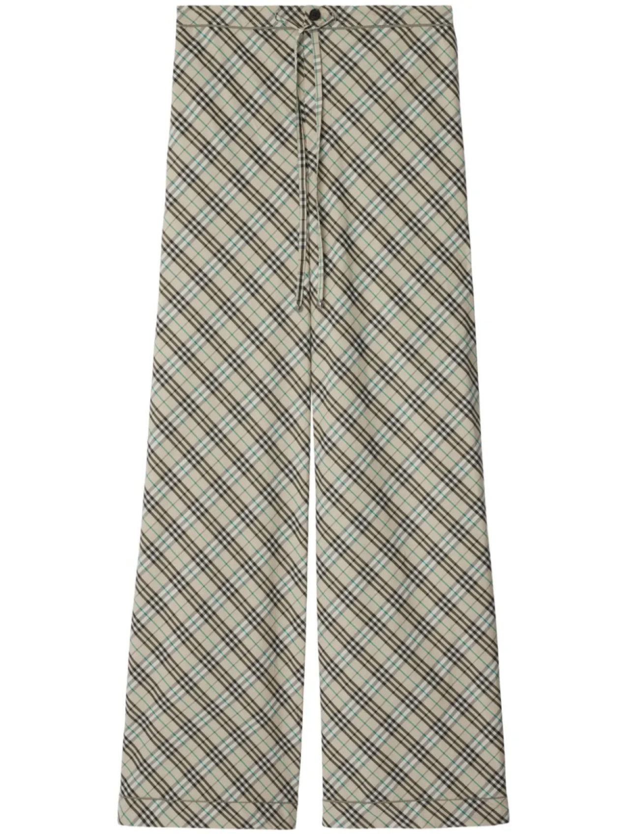 

Burberry брюки в клетку, нейтральный