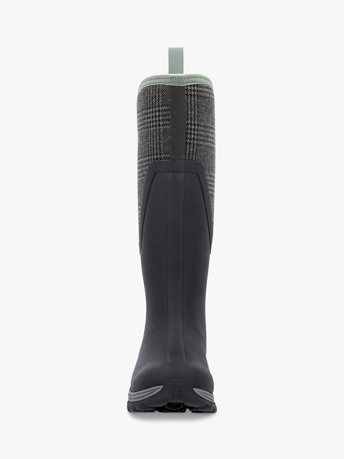 Женские сапоги Muck Arctic Sport II высокие резиновые, черный/клетчатый — фото 4