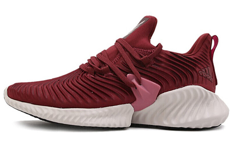 

Кроссовки Alphabounce Instinct женские с низким верхом, красные Adidas
