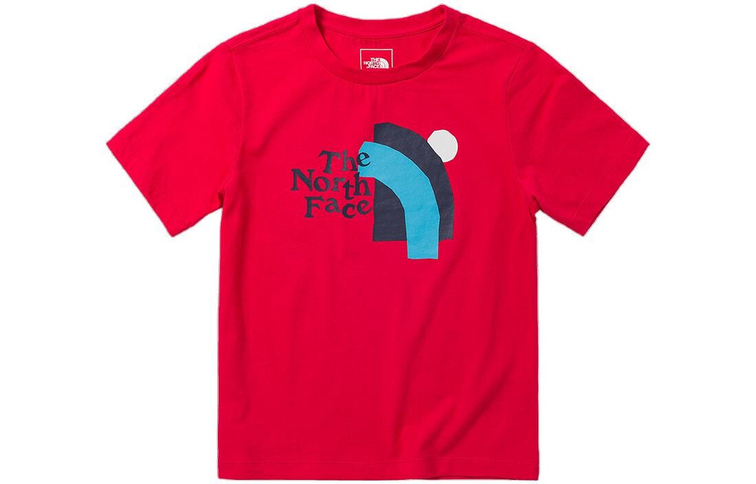 

Детская футболка The North Face, красный