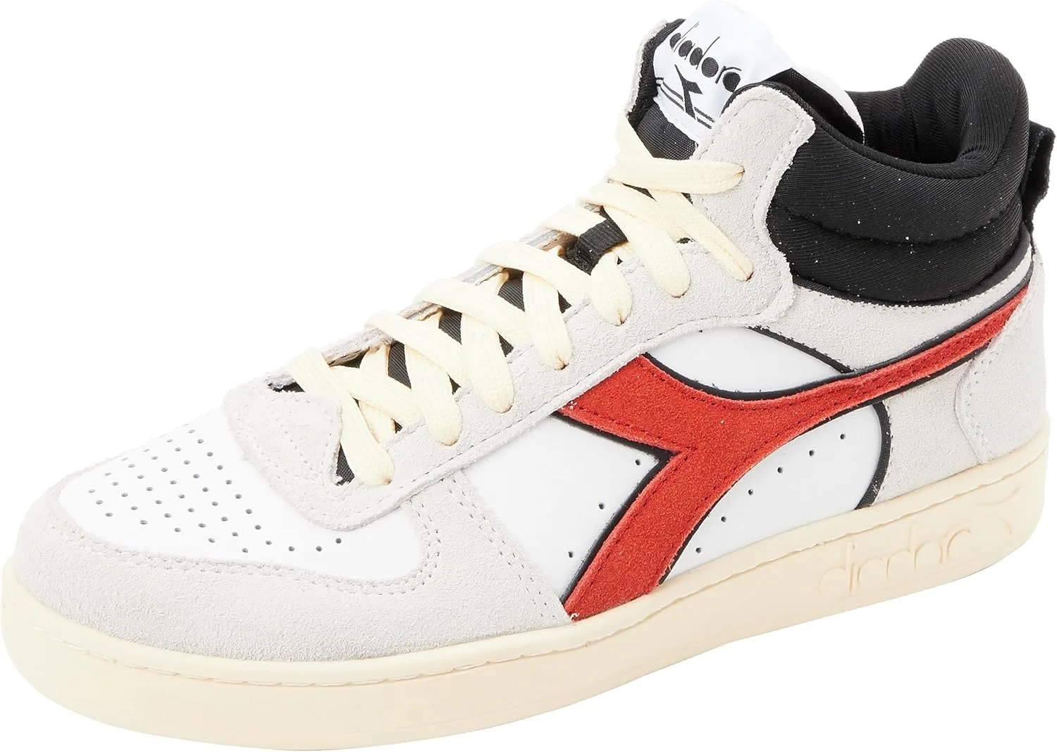 Кроссовки Diadora Magic Basket Demi Cut 943070603, белый/красный