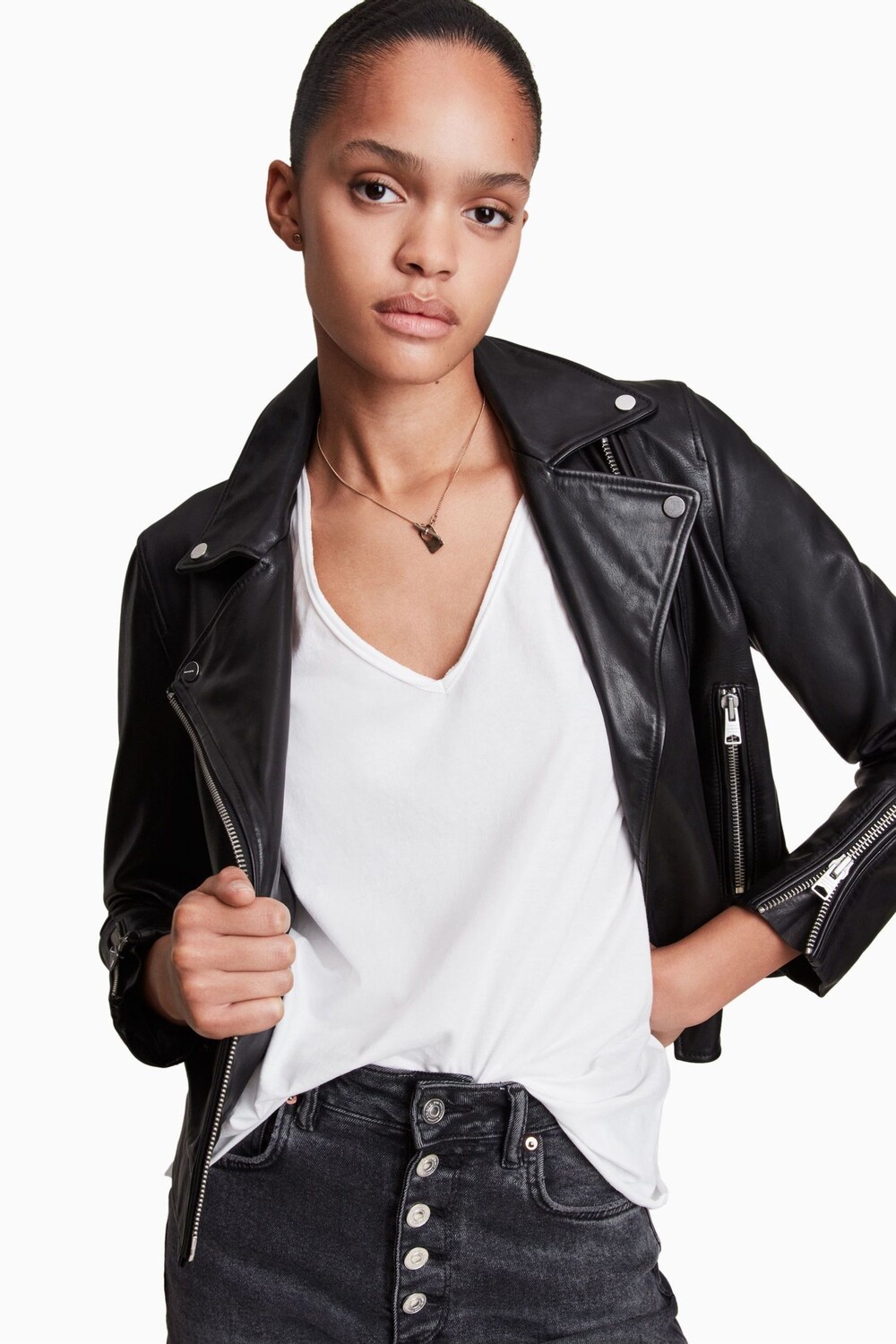 

AllSaints Emelyn Tonic белая футболка All Saints, белый